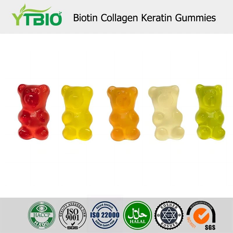 Biotin Kollagen Keratin Gummies